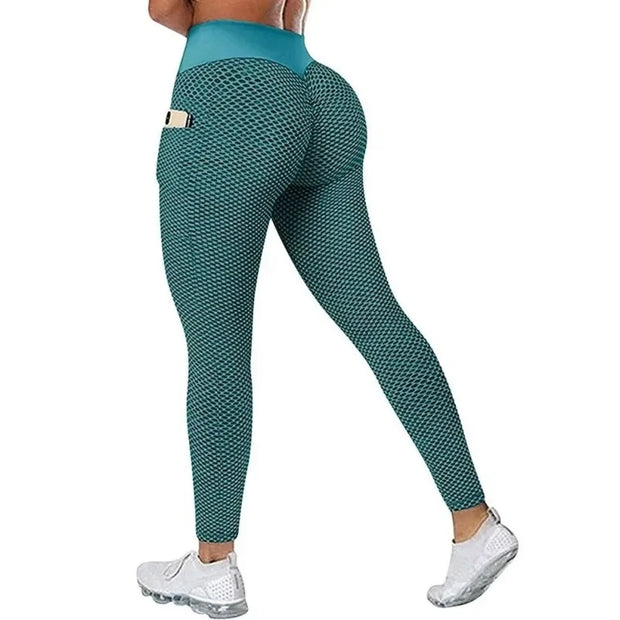 Women's Casual High Waist Pocket Sports Leggings