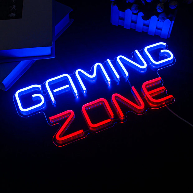 Gaming Zone Neon LED Sign