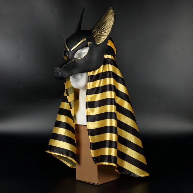 Egyptian Anubis Cosplay Face Mask