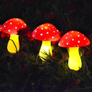 6 Solar Mushroom Lights