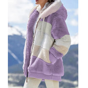 Oversized Women's Plush Jacket