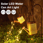 Solar Waterproof Watering Can Light