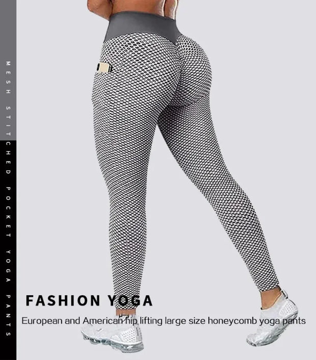 Women's Casual High Waist Pocket Sports Leggings