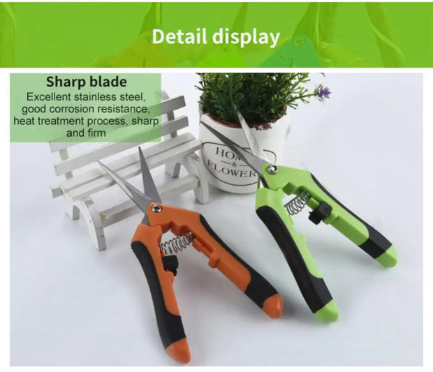 Stainless Steel Garden Pruning Scissors