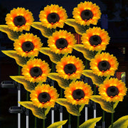 Outdoor Sunflower Solar Lights