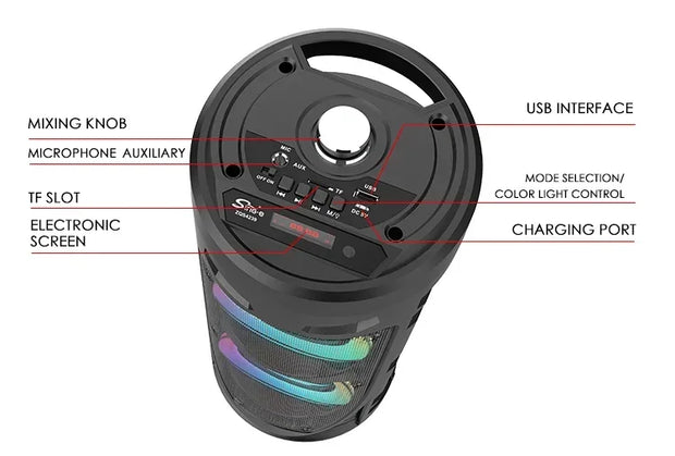 Multi-function Wireless Outdoor Subwoofer