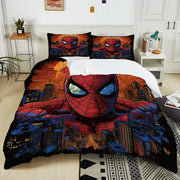 Marvel Spider Man Print Bedding Set 3PC 1 Duvet Cover 2 Pillowcases