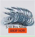 5/10 Pcs Silver Metal Tool Storage Wall Hook