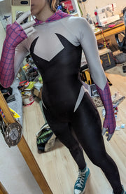 SpiderMan Across the Spider Verse Gwen Stacy Cosplay Costume