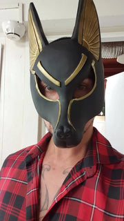 Egyptian Anubis Cosplay Face Mask