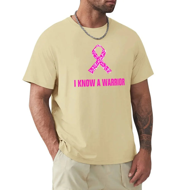 I Know A Warrior Breast Cancer Awareness T-Shirt