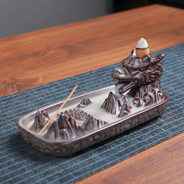 Backflow Ceramic Incense Burner