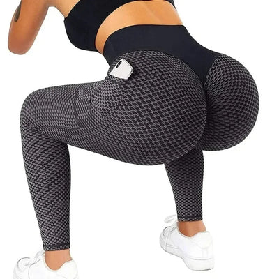 Women's Casual High Waist Pocket Sports Leggings