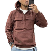 Men's Tactical Half Zipper Hoodies