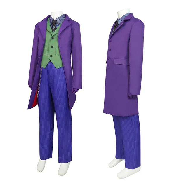 Adult/Kid Joker Cosplay Costume