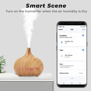 Tuya Smart Humidifier with Colorgul LED Light