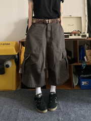 HOUZHOU Vintage Cargo Shorts